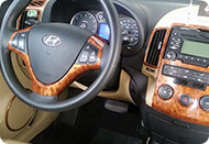 Painel de carro com wtp