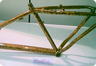 Quadro de bike com wtp