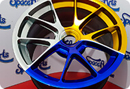 Roda de carro com wtp